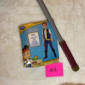 Disney Jake the Pirate Costume Kit – Child Size Small (4–6) 🏴‍☠️
